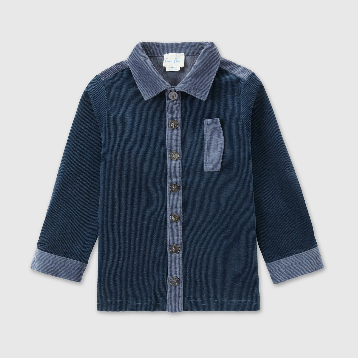 Blue Corduroy Shirt