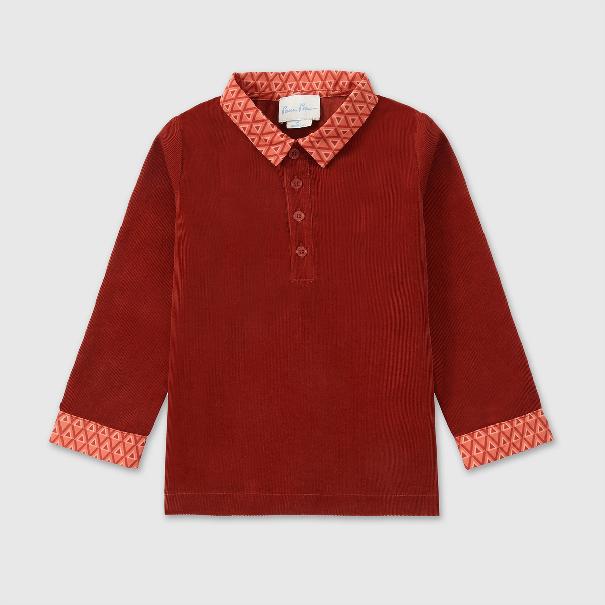 Corduroy Geometric Shirt