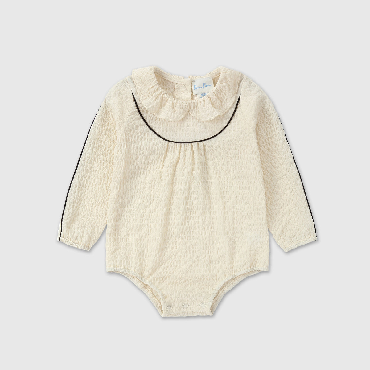 Girl Waffle Romper