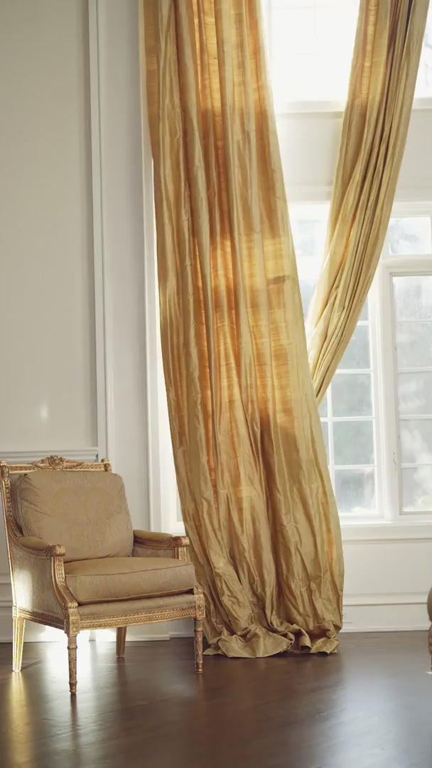 Cinematic campaign video showcasing the Puvu Pior® collection in a sun-drenched luxury estate; young girls in artisanal dresses play hide-and-seek behind golden drapes, illustrating the WOVENBOND™ philosophy.